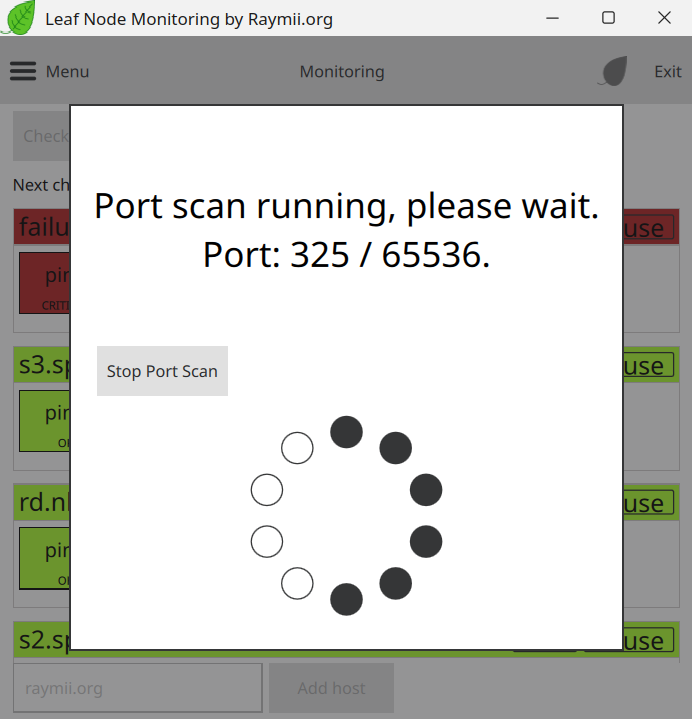 Leaf Node Monitoring - Leaf Node